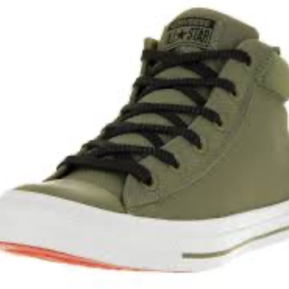 Converse Olive Green All Star Chuck Taylor High-Top Sneakers Size 11